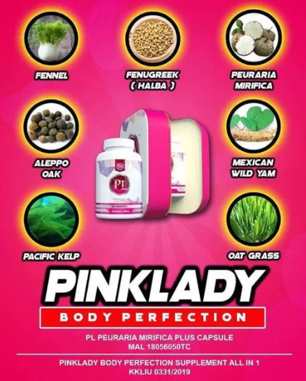 bahan-bahan pinklady