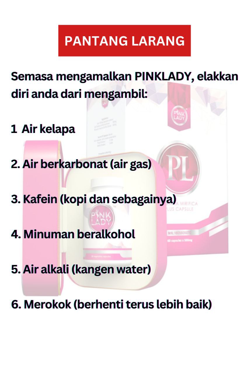 pantang larang pinklady
