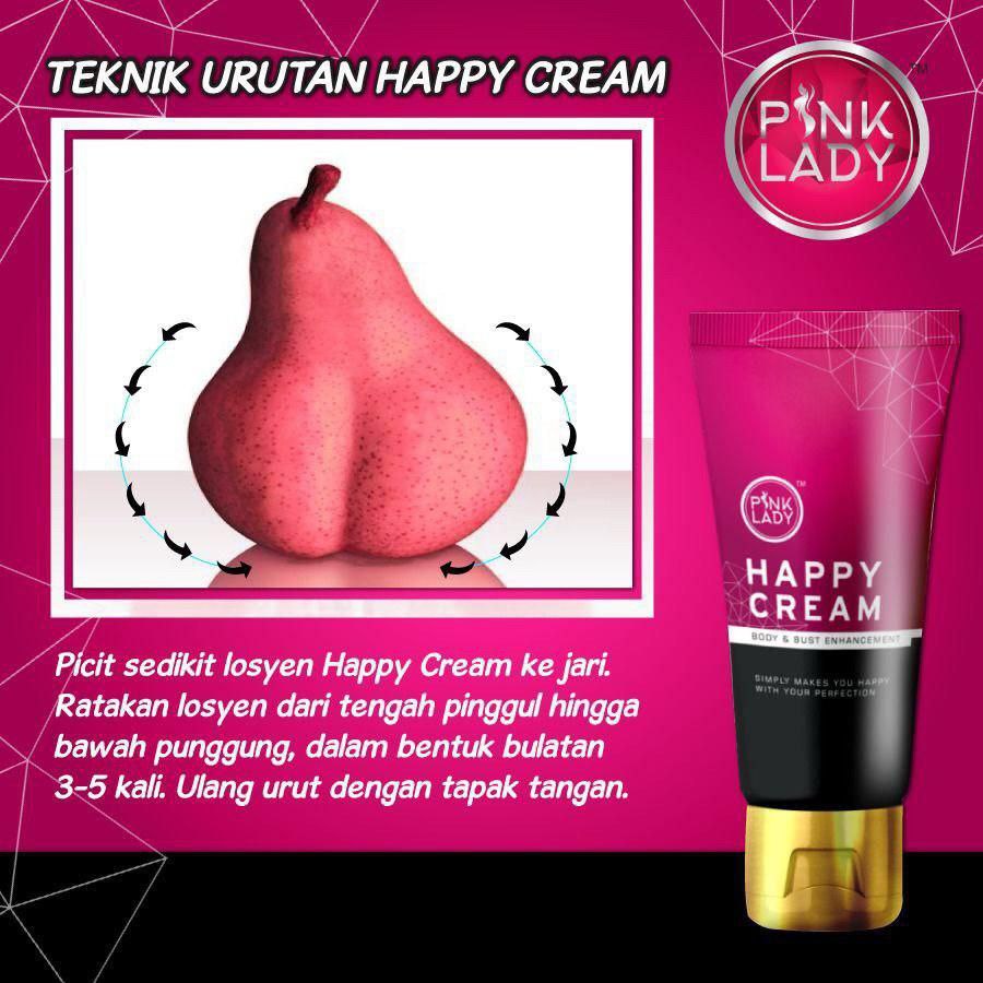 cara urutan happy cream